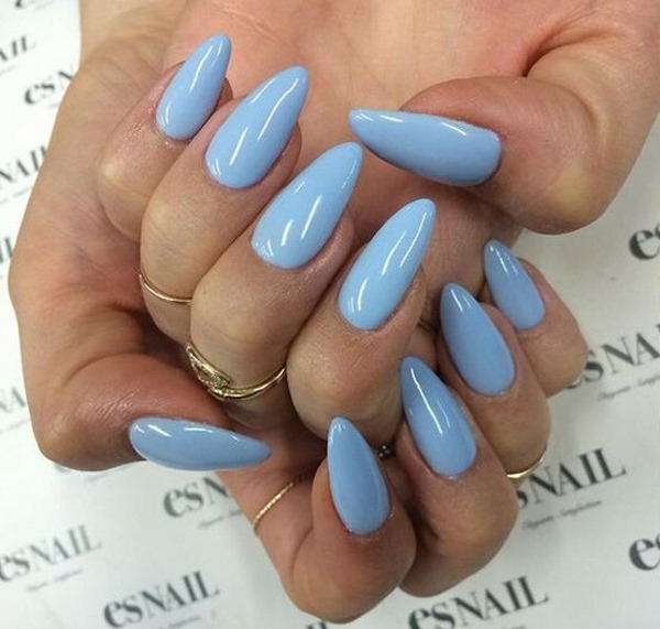 Idéias de design de unhas em forma de amêndoa. Novos itens com uma imagem, francês, ombre