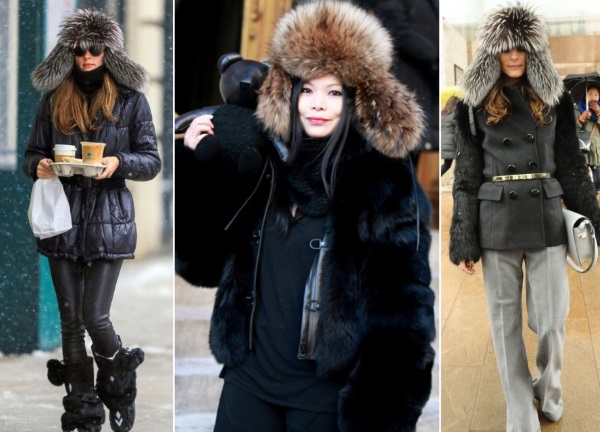 Chapeaux pour femmes de plus de 50 ans. Automne, hiver, tricoté, fourrure