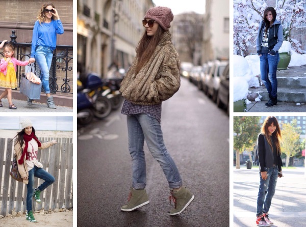 Como usar botas com jeans para mulheres. Fotos de imagens da moda