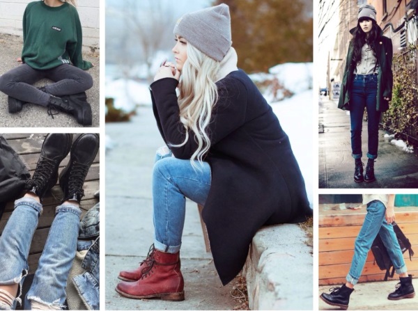 Como usar botas com jeans para mulheres. Fotos de imagens da moda