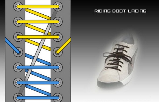 Cât de frumos este să legați șireturile de adidași, adidași, cizme, croșetat, fără arc, pentru a nu dezlega