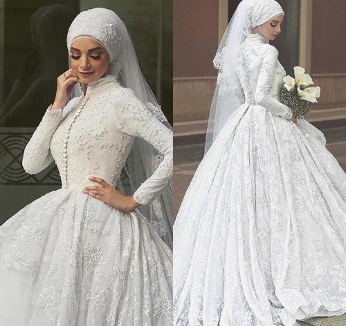 Vestidos de noiva muçulmanos. Modelos, estilos, o que é melhor comprar