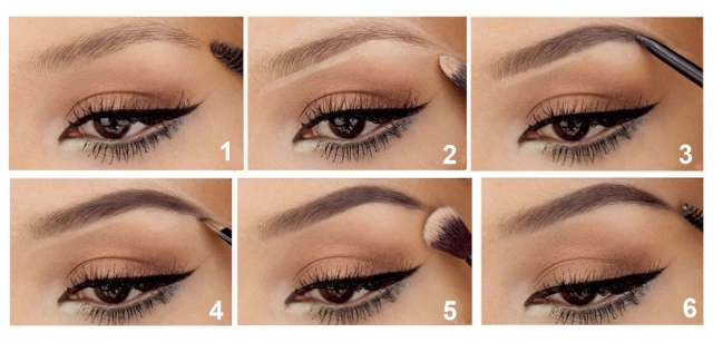 Appliquez le maquillage par étapes. Instructions photo, tutoriels vidéo pour les débutants