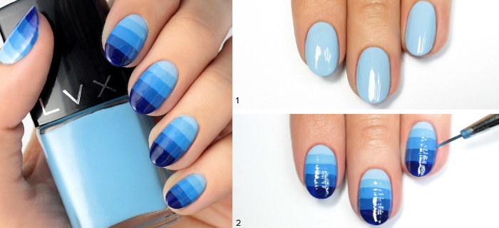 Manicure leve para unhas curtas com esmalte de gel. Fotos, designs, ideias de moda 2024