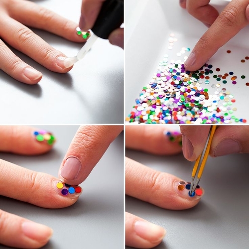 Desenhos elegantes de esmalte de gel de manicure 2024 para unhas curtas e longas. Fotos, fotos