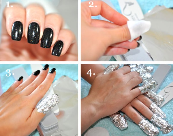 Linda manicure com goma-laca. Foto para unhas curtas e compridas, ideias de design