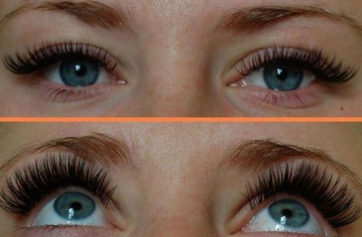 Types d'extensions de cils. Photo 2D, 3D, renard, classique, effet naturel