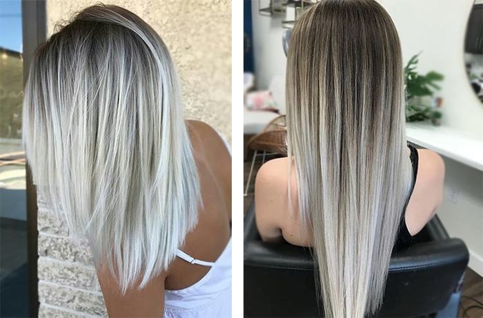 Culoarea parului este blond platinat. Fotografii înainte și după colorare, șampoane colorante, tonice, vopsele