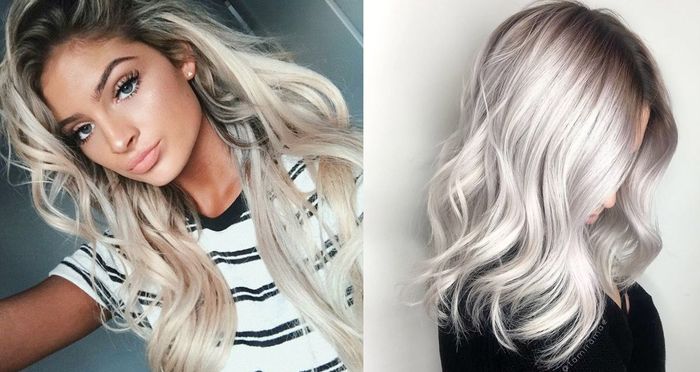 Culoarea parului este blond platinat. Fotografii înainte și după colorare, șampoane colorante, tonice, vopsele