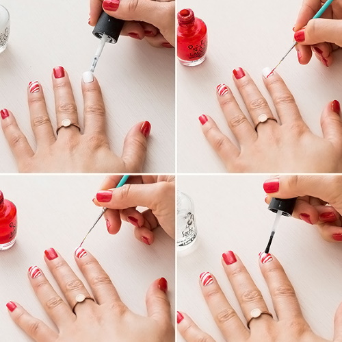 Desenhos de unhas de verniz em gel para unhas curtas. Fotos, tendências da moda em 2024