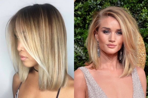 Cortes de cabelo femininos para cabelos médios. Fotos, tendências da moda em 2024