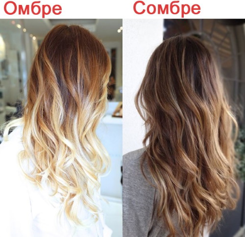 Ombre pour cheveux courts foncés. Photos avant et après la coloration, comment le faire à la maison