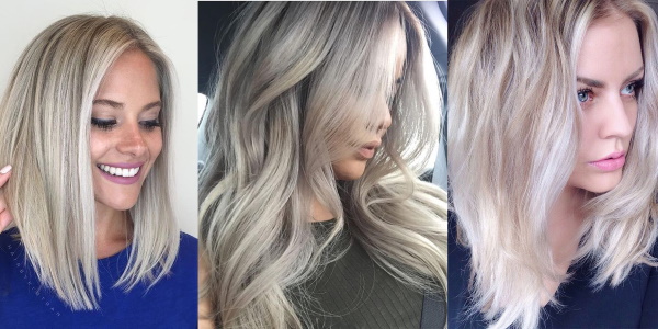 Blondes aux racines foncées. Photo, techniques de coloration, mise en évidence, tonification