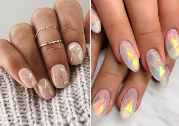 Linda manicure em unhas curtas. Foto, como fazer, ideias de design