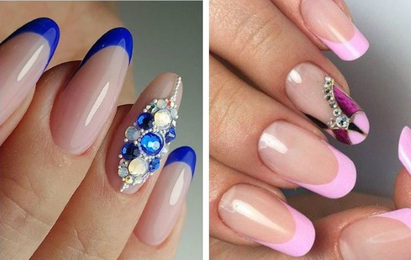 Linda manicure com strass. Fotos, tendências em 2024, designs de moda, técnicas