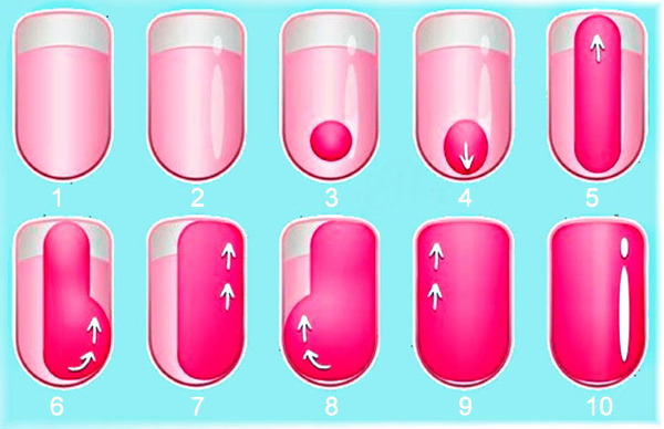 Appliquer le vernis gel étape par étape à la maison. Base de tutoriels vidéo, amorce, avec renforcement