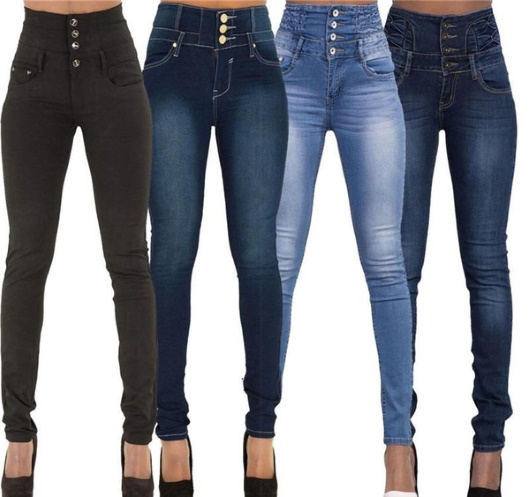 Jeans justos para mulheres, para adolescentes. Fotos, estilos, cores, o que vestir