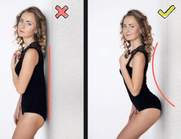 A beleza do corpo feminino na foto para as meninas no avatar