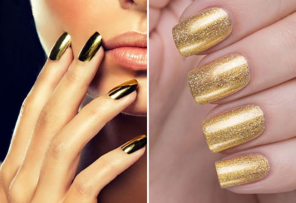 Manucure vernis gel une couleur pour ongles courts et longs. Photo, dessins de mode