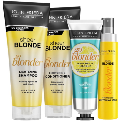 Șampoane John Frieda (John Frieda) pentru blonde, brunete, volum, strălucire. Recenzii, preț