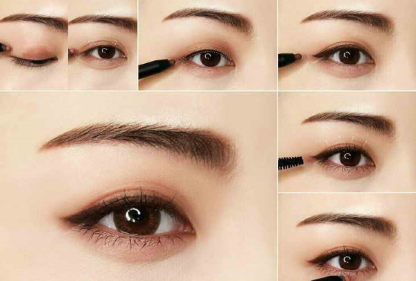 Passo a passo de maquiagem coreana para rosto, olhos, lábios. Foto sobre meninas russas como fazer