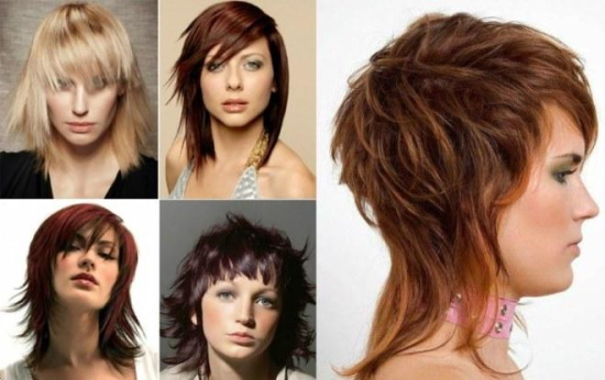 Cortes de cabelo femininos modernos 2024. Foto, para cabelos médios e curtos que não requerem penteado