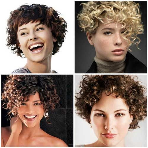 As meninas têm cabelos cacheados. Cuidados, estilo, penteados, cortes de cabelo, foto