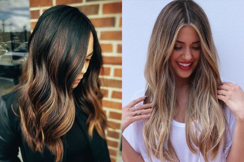 L'effet des cheveux brûlés sur les cheveux châtain clair. Photos avant et après, comment le faire à la maison