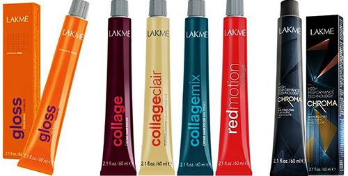 Tintura de cabelo Lakme (Lakme). Paleta de cores, comentários, preço