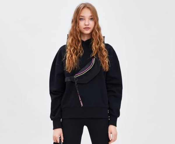 Hoodies (moletons) para adolescentes na moda, longos, com capuz