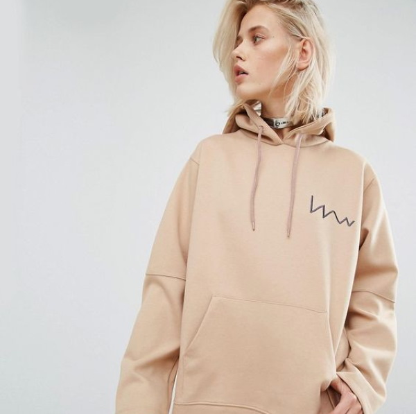 Hoodies (moletons) para adolescentes na moda, longos, com capuz