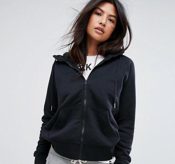 Hoodies (moletons) para adolescentes na moda, longos, com capuz